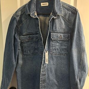TAYLOR STITCH SHOP SHIRT SAWYER WASH SELVAGE DENIM 42 NWT